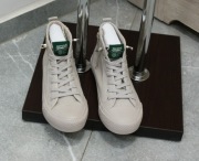 buty trampki wysokie Sprandi szaro-beżowe roz. 37  dł. 23,2cm jak nowe 