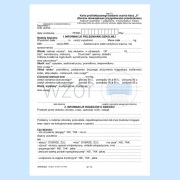 Hsz-12 Karta profilaktycznego badania ucznia klasy „0” A5c/bl.100k