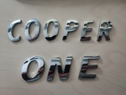 Mini Cooper One emblemat, napis , logo. Oryginał 