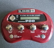 Line 6 pocket pod efekt gitarowy Fuzz Flanger itd