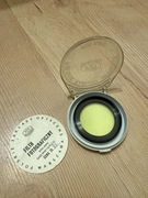 Filtr fotograficzny żółto - jasny PZO Warszawa