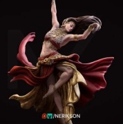 Figurka druk 3D żywica " Sound of Night - F742 "- 120 mm