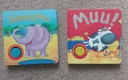 Zestaw książek interaktywnych Muu! i Słoniątko 