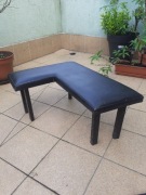 Ławka narożna do przedpokoju skórzana