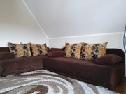 Dwie sofy duze rozkladane