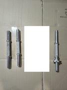 GRYF STALOWY PROSTY PEŁNY ODLEW 36cm / 28mm CHROMOWANY