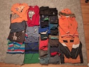 Paka dla chłopca 128 cm 27 szt  ciepłe. Na zimę