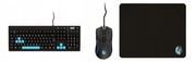 Klawiatura mechaniczna + mysz + podkładka zestaw SilverCrest