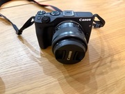 Canon EOS M3 + dwa obiektywy + adapter