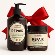 Zestaw Dr. Sorbie Repair – Szampon i Maska do Włosów Zniszczonych