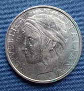 Moneta Włochy 100 lirów 1995