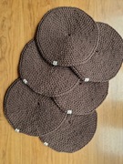 Podkładka ze sznurka bawełnianego-rękodzieło