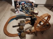 Disney Pirates of The Caribbean Racing Car Playset Track Skull Crusher
