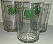 Szklanka szklanki kompot szkło vintage PRL