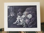 Obrazek na ścianę "Bezsenność"