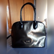 Torebka czarna Milano mieniąca się