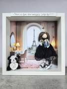 Ramka urodzinowa / imieninowa – gablota z szybą