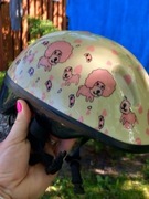 KASK rowerowy dziecięcy dla dziewczynki