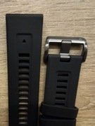 Garmin Quickfit 26 pasek silikon czarny silikonowy watch band