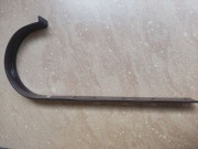 Uchwyt stalowy rynny 125 brąz       