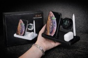 Stacja ładowania bezprzewodowa 4w1 Fast Charger – telefon / Apple Watch 