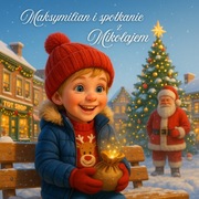 Książeczka personalizowana "[imię Twojego dziecka] spotkanie z Mikołajem"