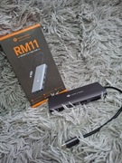 NOVOO 11w1 USB-C Hub RM11–HDMI, VGA, Ethernet, PD 100W, USB I Czytniki Kart