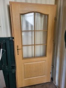 Drzwi z framugą drewniane