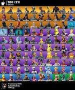 Konto fortnite|Travis|Floss|Take the l | 100 skin |FA