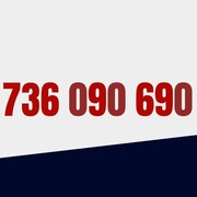 Złoty Numer Starter Karta Firma VIP Virgin 736