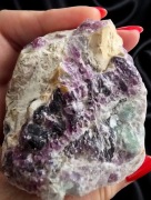 Fluoryt kowary, minerał, fluoryt, ametyst