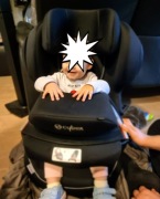 Fotelik samochodowy Cybex Juno 2-Fix Czarny/Szary 9-18 kg NOWY!