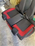 Fotele, kamapa, pasy, dywaniki Corsa D GSI 3D czerwone