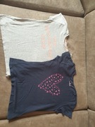 2 KOSZULKI NA LATO PEPPERTS (ROZMIAR 146/152)