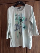 Adagio Bluzka Damska Bawełna z Cekinami Rozm 42/14