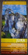 Jura krakowsko-częstochowska mapa turystyczna , stan - Nieużywana