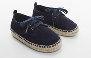 Nowe espadryle chłopięce 24 Mango 100% skóra