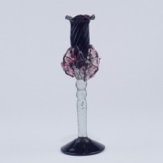 Murano świecznik szklany