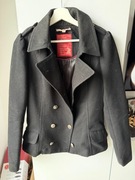 Elegancka czarna damska bosmanka marynarka kurtka Tally Weijl rozmiar L