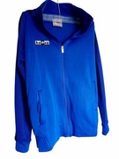 Bluza sportowa Keeza męska/uniwersalna, rozpinana, niebieska