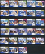 Stolice Państw Unii Europejskiej Fi 4065 ... 4491 ** 28 szt KOMPLET