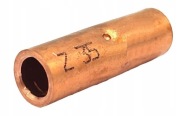 Tulejka złączka mufa kablowa miedziana CU 35 35mm2