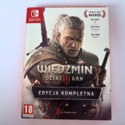 WIEDŹMIN III DZIKI GON EDYCJA KOMPLETNA / POLSKI DUBBING / NINTENDO SWITCH