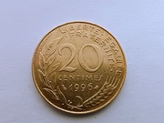 Francja 20 centimes 1996