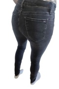 Markowe spodnie jeansowe Tommy Hilfiger r 26/32 rurki elastyczne