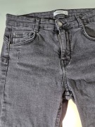 Pull&Bear Spodnie Jeansowe z Dziurami Rozmiar 42