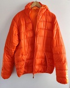 Super kurtka pikowana fluo pomarańczowy kolor