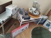 wyprzedaż wyposażenia domu ławka szafka robot krajalnica itp.