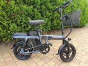 Rower elektryczny miejski składany z manetką 250W