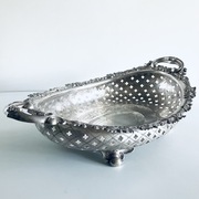 Patera kosz srebro 12 łutów Koch & Bergfeld Brema 1859-1880